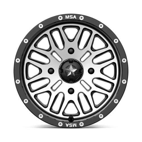 MA38 14X7 4X156 G-BLK MACH 10MM