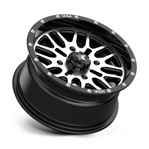 MA38 14X7 4X156 G-BLK MACH 10MM