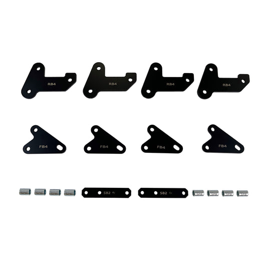 2013–2019 Polaris Ranger 900/Diesel/570/1000 Demon Heavy Duty Bracket Lift Kit